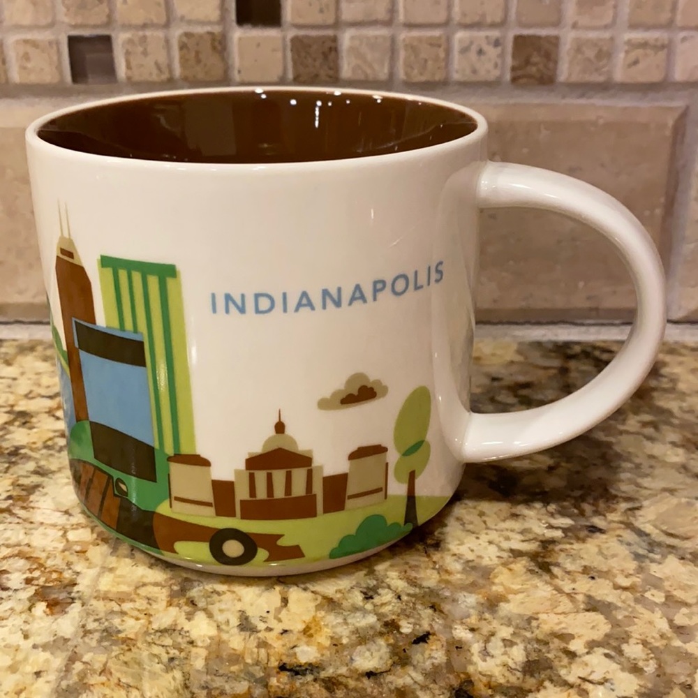Starbucks You Are Here Collection Indianapolis Mug
